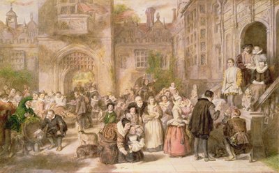 昔の成人式の様子 作： William Powell Frith