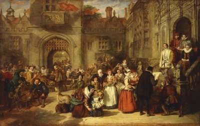 1849年の古い時代の到来 作： William Powell Frith