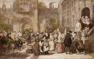 古き時代の成人、1907 作： William Powell Frith
