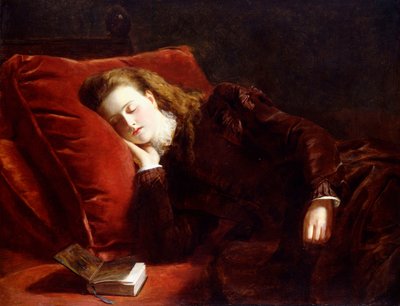 睡眠、1873 作： William Powell Frith