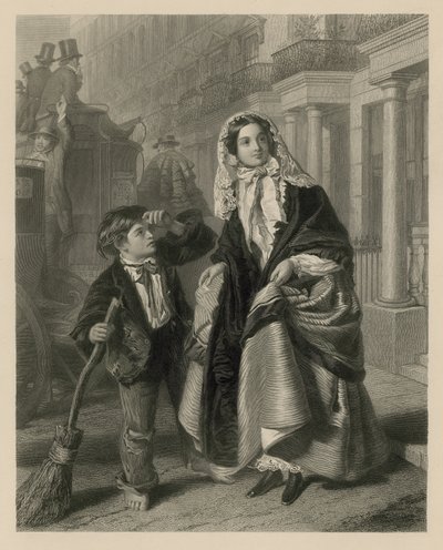 クロッシングスイーパー 作： William Powell Frith