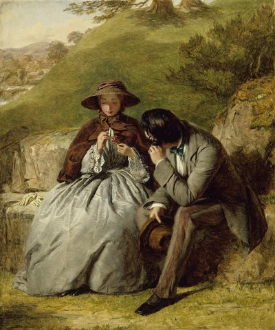 ザ・ラバーズ 作： William Powell Frith