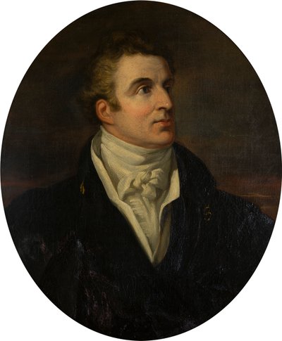 ウェリントン公爵の肖像（1769-1852）、1789-1852年頃（キャンバスに油彩） 作： William Procter