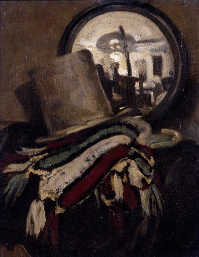 ジェームズ・プライドの帽子、1893～98年頃（油彩） 作： William and Pryde James Nicholson