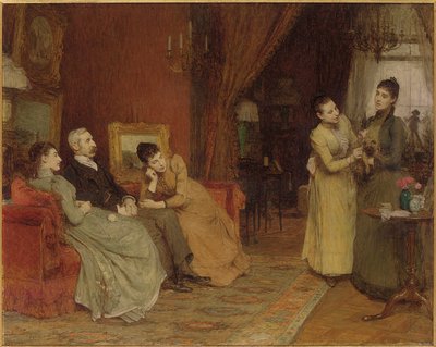 ジョセフ家の肖像、1890 作： William Quiller Orchardson
