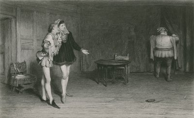ヘンリー王子、ポイント、およびファルスタッフ、ヘンリー4世、前編 作： William Quiller Orchardson