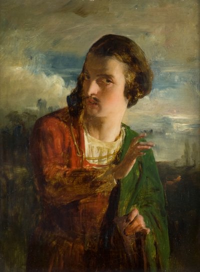自画像、1853年頃（パネルに油彩） 作： William Quiller Orchardson