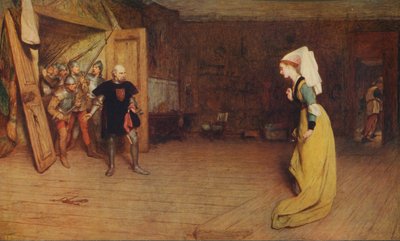 タルボットとオーヴェルニュ伯爵夫人、1875年、1915年。 作： William Quiller Orchardson