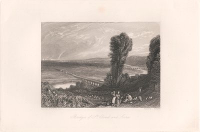 聖雲橋とセーブル橋 作： William Radclyffe