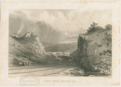 ホイットモア-鉄道橋：鋼の彫刻、nd [c 1839]（印刷） 作： William Radclyffe