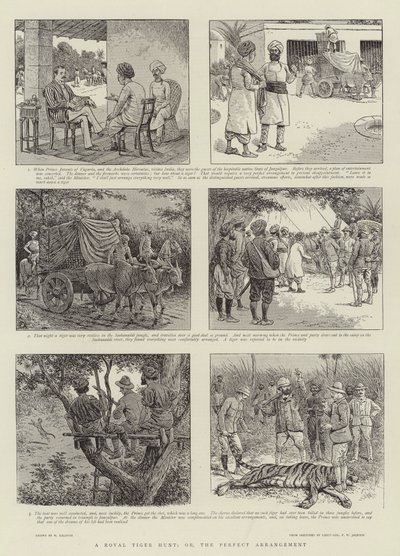 ロイヤルタイガーハント、または完璧な配置 作： William Ralston