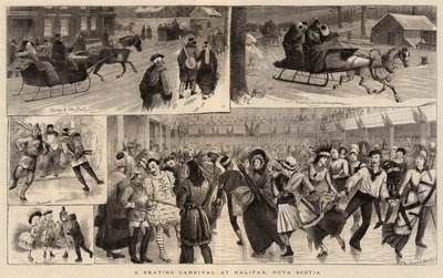 ノバスコシア州ハリファックスでのスケートカーニバル 作： William Ralston