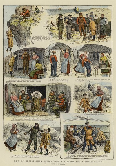 進取的な編集者が風船と特派員（クロモリト）を失った方法 作： William Ralston