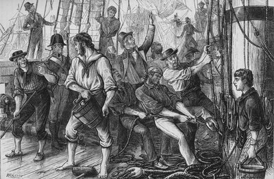 ハウズ卿の勝利-栄光ある6月1日、c1880 作： William Ralston