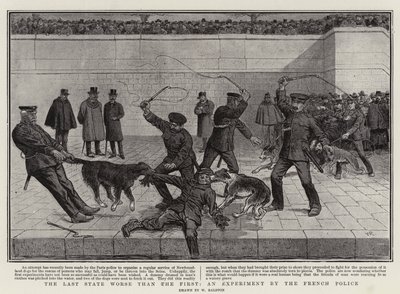 最初の状態よりも悪い最後の状態、フランスの警察による実験 作： William Ralston
