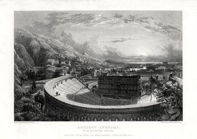 古代エフェソス、トルコ、1887 作： William Richardson