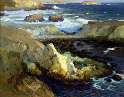 カリフォルニア州イブニングタイド 作： William Ritschel
