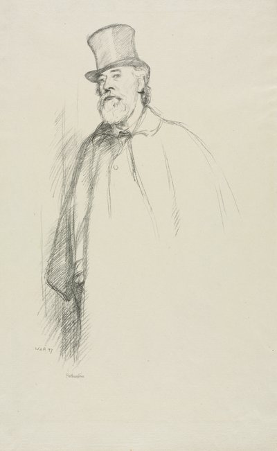 アルフォンス・ルグロ 作： William Rothenstein