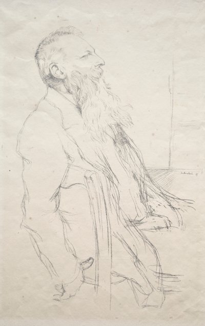 オーギュスト・ロダン 作： William Rothenstein
