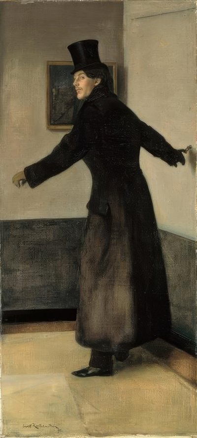 チャールズ・コンダー-ジェム。 v。W.Rothenstein 作： William Rothenstein