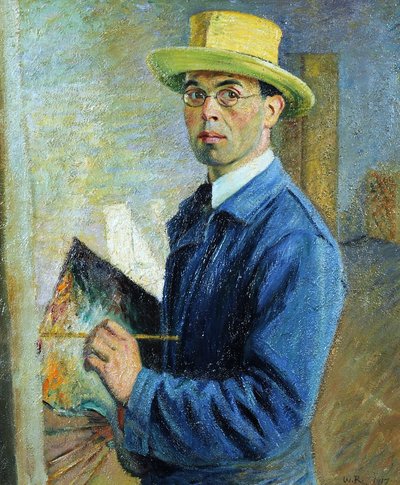 自画像 作： William Rothenstein