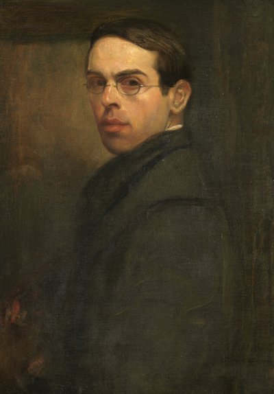 自画像 作： William Rothenstein
