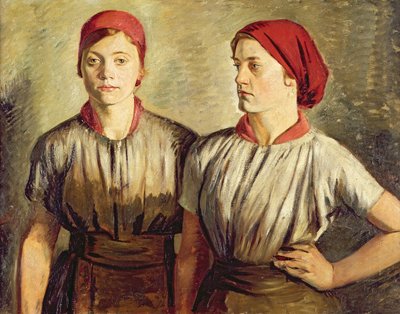 シェフィールド・バッファー・ガールズ 作： William Rothenstein