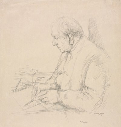 サー・フランシス・シーモア・ヘイデン 作： William Rothenstein