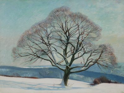 冬の木 作： William Rothenstein