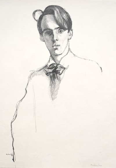 ウィリアム・バトラー・イェイツ 作： William Rothenstein
