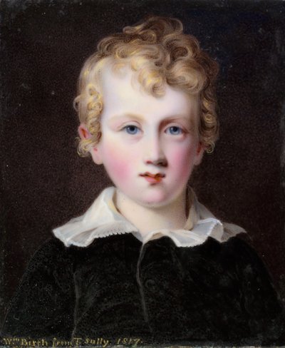 ブロックリビングストンデラプレーン、1817年。 作： William Russell Birch