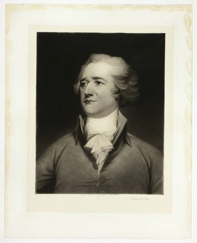 アレクサンダー・ハミルトンの肖像 作： William Sartain