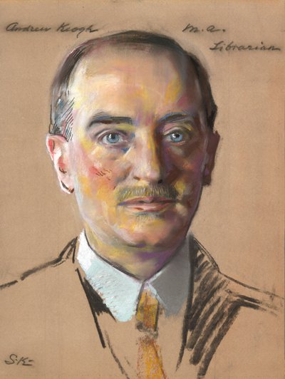 Andrew Keogh, M.A. 1904, 司書 1916- 作： William Sergeant Kendall