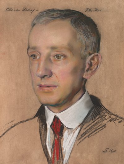 クライヴ デイ B.A. 1892年政治経済学教授 1907年～ 作： William Sergeant Kendall
