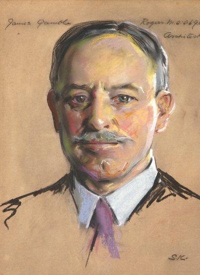 James Gamble Rogers B.A. 1889 年、21 時間、コンサルティング アーキテクト 1920- 作： William Sergeant Kendall
