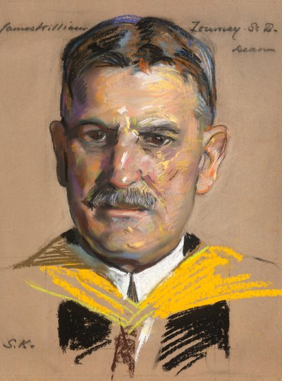 James W. Toumey - 林業学部長 1919-1922 作： William Sergeant Kendall