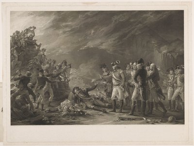 1781 年 11 月 27 日の朝にジブラルタル駐屯地によって作成された出撃。 作： William Sharp