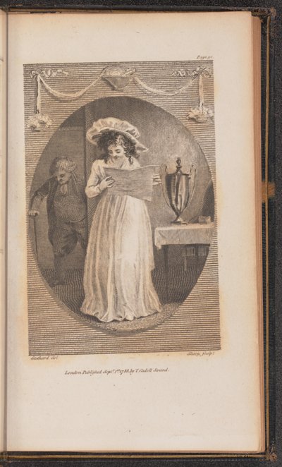 Canto IV のイラスト 作： William Sharp after Thomas Stothard