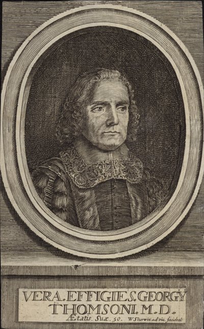 ジョージ・トムソン、イギリスの医師、医学ライター、パンフレット 作： William Sherwin