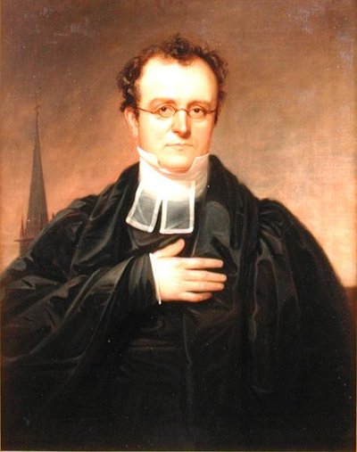 ビショップ・ベンジャミン・トレッドウェル・オンダードンク（1791-1861）1830-33年頃（油彩・キャンバス） 作： William Sidney Mount