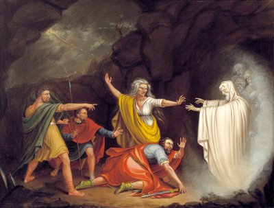 サウルとエンドルの魔女 作： William Sidney Mount