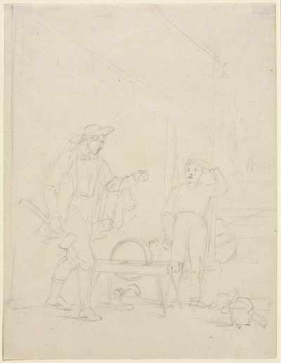 砥石を回す者、c。 1850 作： William Sidney Mount