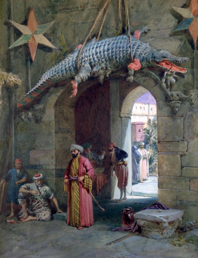 カイロの出入り口、1884 作： William Crimea Simpson