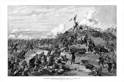 マラコフへの攻撃、1855年9月8日、1900年。 作： William Crimea Simpson