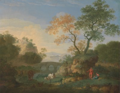 A Landscape with Distant Classical Ruins, a Bridge, Figures, and Cattle   1432784   ja       japanese Successfully Translated  Original: France, Napoleons Farewell Translat: France, Napoleon