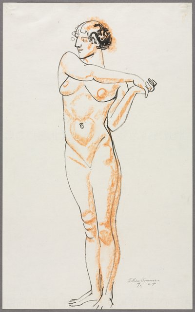 女性のヌード 作： William Sommer