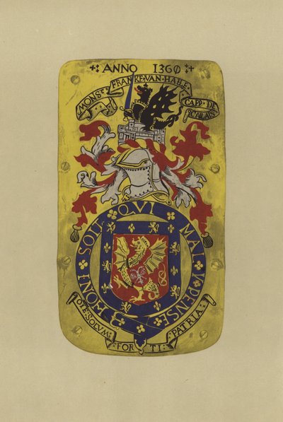 フランクファンヘイル卿、1359年-1376年頃（クロモリト） 作： William St John Hope