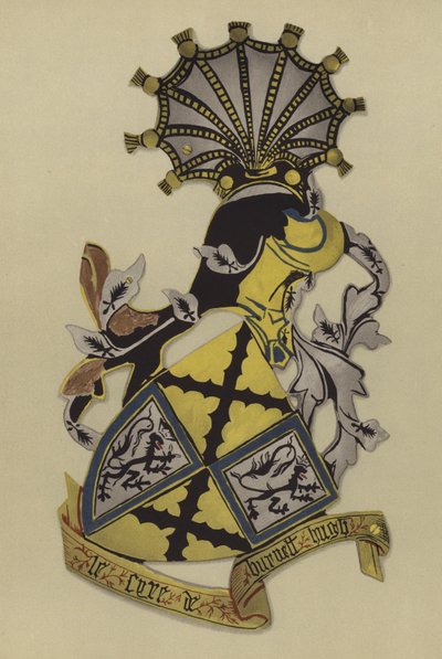 ヒューバーネル卿、バーネル卿、1406-1420（クロモリト） 作： William St John Hope