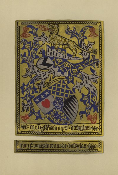 ジェームズ・ダグラス卿、ダグラスとエイボンデールの伯爵、1461-1488（クロモリト） 作： William St John Hope