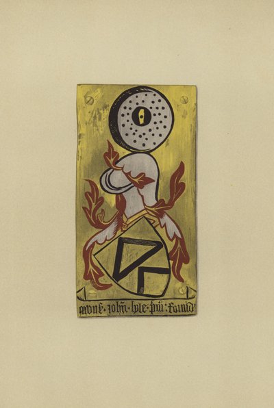 ジョン・ライル卿、ライル卿、1348-1355（クロモリト） 作： William St John Hope